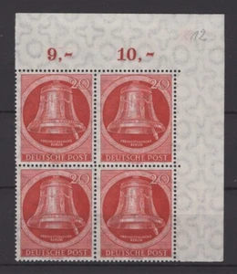 (WH23364) BERLIN - 1951, MI 84, BL OF 4, MNH, CV €100, SEE SCANS - Imagen 1 de 2