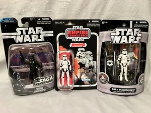 Star Wars Vintage Sammlung Imperial Stormtrooper Figur 3 Stück Shadow 501st - Bild 1 von 11