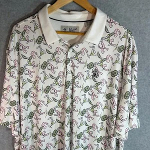 Vtg Penguin Mens Golf Shirt Size XXL Shrimp Cocktail, Polo, Golf, Batchelor - Picture 1 of 11