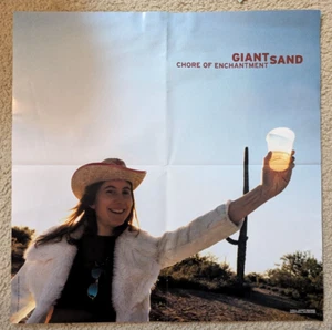GIANT SAND Chore of Enchantment THRILL JOCKEY Promo Poster 2000 Howe Gelb - Picture 1 of 1