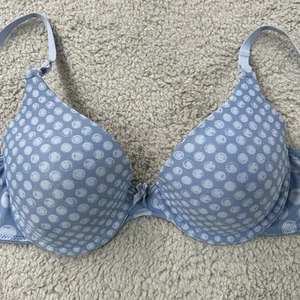 Maidenform Bra 36C T-Shirt Bra 07959  One Fab Fit Demi - Picture 1 of 11