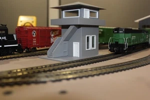 224172 Switch yard tower Building H0 Scale - Picture 1 of 9