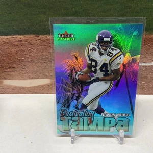 RANDY MOSS 2000 FLEER MYSTIQUE DESTINATION TAMPA #10DT MINNESOTA VIKINGS - Picture 1 of 2