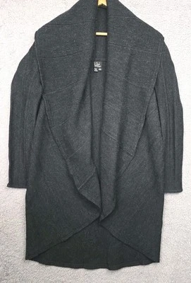 CoVelo De Colección Chal Negro Jaspeado Chaqueta Artística Cárdigan Mujer S/M Boho Lagenlook Foto 1 de 4