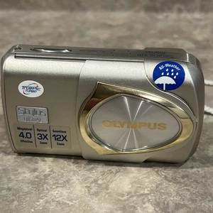 Olympus Stylus 410 Digital Camera 4.0 Mp Camera Only No Charger - Picture 1 of 5