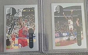 1998-99 Upper Deck International MJ Stickers Michael Jordan 31 33 Bulls HOF - Picture 1 of 10