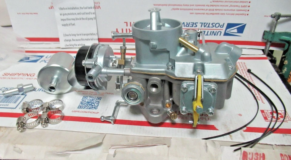 NUEVO Carburador Autolite 1100 1963-1968 Ford Mustang Falcon 170 y 200 Cid 6 cilindros Foto 1 de 4