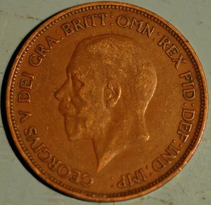 Great Britain George V Penny 1931 KM# 838 (24280) - Picture 1 of 2