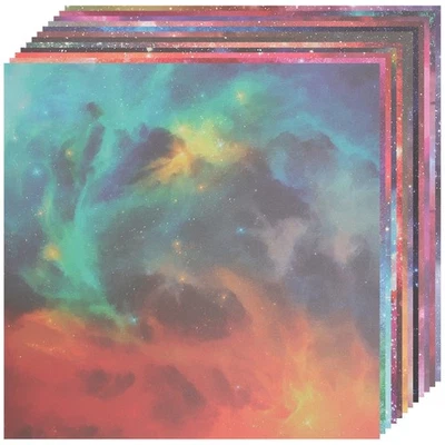  24 Sheets Background Paper for Scrapbooking Cardstock Creative Supplies - Image 1 of 4