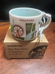 Starbucks You Are Here Collection Singapore Ornament 2oz Neu in OVP  - Bild 1 von 6