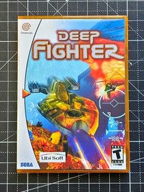 Dreamcast Deep Fighter Your Choice of Custom Case NO Game or Manual