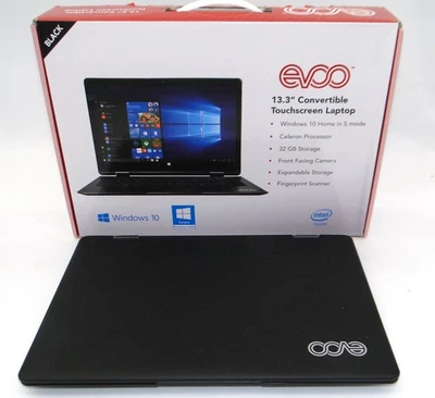 Evoo 13.3" Touchscreen Laptop Full HD No AC Adapter - Image 1 of 4