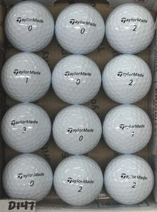 12 TaylorMade Speed Soft Golfbälle 5/4a Posten D147 - Bild 1 von 1