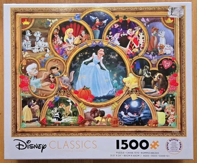 (3) Puzzle Disney 1000 pezzi con poster Candy Cane Express-Classics-Moana - Immagine 1 di 4
