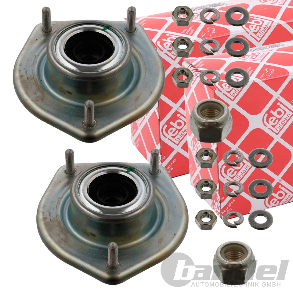 2x Febi Cuscinetto Ammortizzatore Asse Ant. Adatto A per Fiat Cinquecento Fiat - Immagine 1 di 1