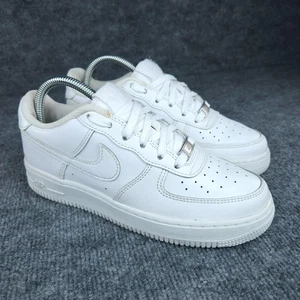 Nike Air Force 1 Shoes Youth Size 5.5Y White Low GS Triple White DH2920-111 - Picture 1 of 19