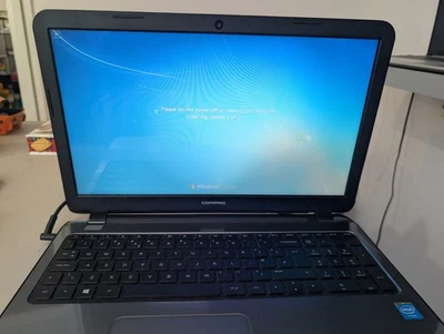 HP Compaq 15 Notebook Laptop Intel Celeron N2840 8GB RAM 1TB HDD - Image 1 of 4