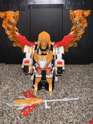 Power Rangers Mystic Force Magiranger DX Manticore Maji Legend Megazord BANDAI - Imagem 1 de 4
