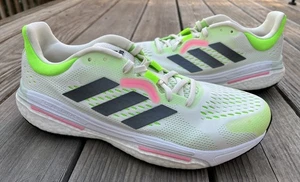 Neu! adidas Solarcontrol Herren 9 Laufschuhe GV8265 weiß/solargrün - Bild 1 von 13