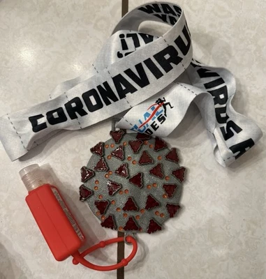 Coronavirus Correr Maratón Medalla Pasadas Virtuales Foto 1 de 3