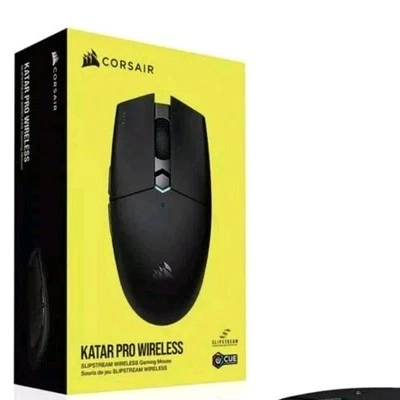 Corsair KATAR PRO WIRELESS Gaming Mouse (10,000 DPI Optical Sensor, Black  - Image 1 of 3