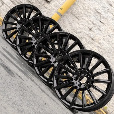 Mercedes C300 C400 19" inch Rim OEM 2015-2022 Genuine Original AMG Wheel SET - Image 1 of 4