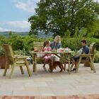 Outdoor Patio 4 Seater Table And Chairs Dining Set Zest Freya Garden Dining Set