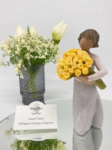 ~ WILLOW TREE "GOOD CHEER!" ~ Dekofigur Figur Blumen Bouquet Sammelfigur - Bild 1 von 1