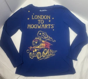 Wizarding World Harry Potter Youth Size XL 14-16 Long Sleeve T-Shirt Hogwarts - Picture 1 of 7