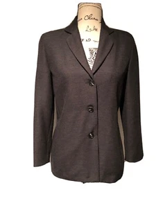 Smooth Studio Grey Blazer 2P All Year Stretch Fabric 3 Button /Notched Collar - Picture 1 of 9