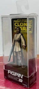 CMD Collectibles - Star Wars: Clone Wars - Obi-Wan 3" Collector FigPin NUEVO - Imagen 1 de 8
