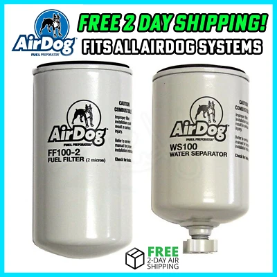 AirDog Pureflow 2 Micron Fuel Filter + Water Separator Kit FF100-2 | WS100 - Image 1 of 4