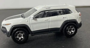 Jeep Cherokee Trailhawk Jeep Error Matchbox 14 raro impresión doble - Imagen 1 de 10