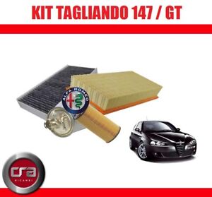 Kit Inspección Alfa Romeo 147 Gt 1.9 JTD Jtdm Filtros Aceite Abitac 1 Gasolina