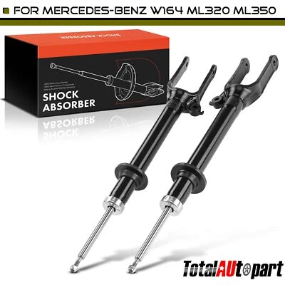 2Pcs Shock Absorber for Mercedes-Benz W164 ML320 ML350 Front Left & Right Side - Image 1 of 4