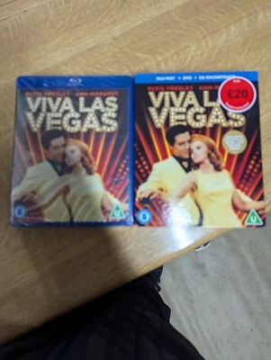 ELVIS PRESLEY../ANN MARGRET..VIVA LAS VEGAS..BLU-RAY+DVD+OFFICIAL MOVIE CD.3DISC - Image 1 of 4