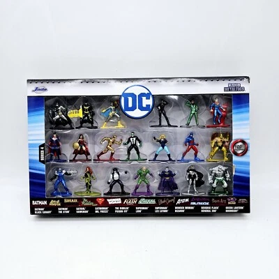 DC Comics Die Cast Metal Figuras Nanofiguras Paquete de 20 Nuevo Superman Batman Foto 1 de 2