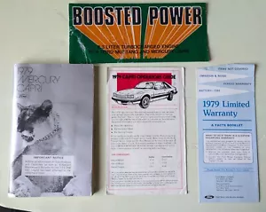1979 Mercury Capri Owner's Manual - Picture 1 of 2