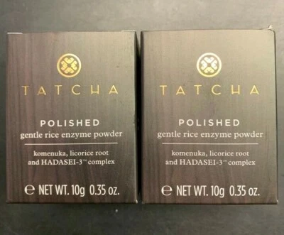 2 TATCHA Polished GENTLE RICE ENZYME POWDER, 0.35OZ/10G IN The Box SHIPPING FREE - Image 1 of 4