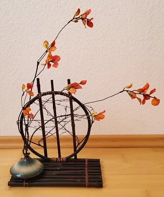 Japanische Vase, Teelichthalter, Geschenk, Dekoration Weihnachtsgeschenk - Bild 1 von 4