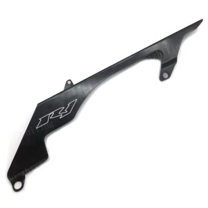 Cubierta negra de protectores de cadena para motocicleta apta para Yamaha YZF-R1 2004-2008 - Imagen 1 de 5
