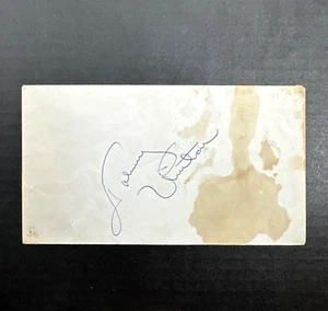 Busta firmata autografo Johnny Unitas NFL Baltimore Colts calcio sport - Foto 1 di 6