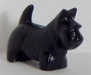 ¿CELULOIDE PLÁSTICO SCOTTIE TERRIER DE COLECCIÓN? FIGURA DE PERRO EN MINIATURA - Imagen 1 de 5