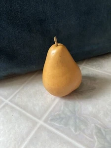 Artificial Realistic FRUIT Yellow Pears Life Size With Stem - plastic - Picture 1 of 4
