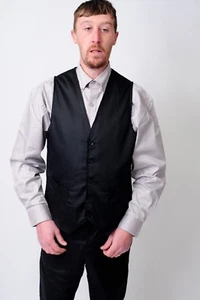 Hospitality Catering Waistcoat Bar Staff Waiters Waist Coats In 6 Colours  - Picture 1 of 33