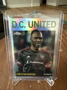 2024 Topps cromo MLS CHRISTIAN BENTEKE 1964 TOPPS DC United #64T-13 - Imagen 1 de 2