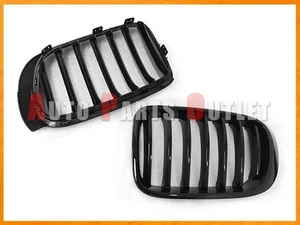 OE Style Gloss Black Front Kidney Grille Grill For 2014-2017 BMW F26 X4 SUV - Foto 1 di 4