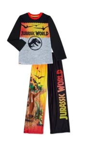 Toddler Boys Long Sleeve Pajama Set LEGO Jurassic World 2-Piece Size: 4/5 - Picture 1 of 3