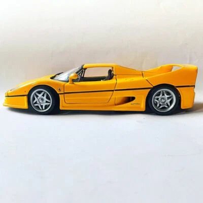 Ferrari F50 amarillo 1998. Colección Hotwheels, estándar o base serie 1: Foto 1 de 4