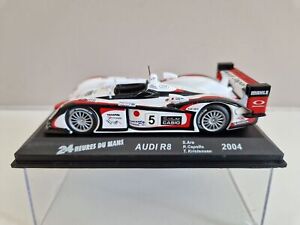 IXO Altaya 1/43 Audi R8 Ara/Capello/Kristensen - Winner Le Mans 2004 #5